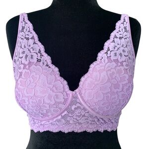 Maidenform Lace Bra in Lavender